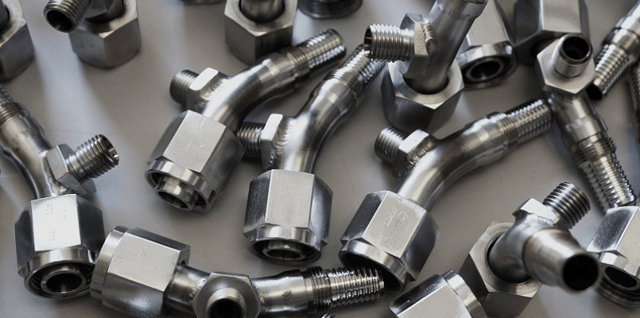 GTAW gas tungsten arc welding per mil-w-8611 of stainless steel aerospace components